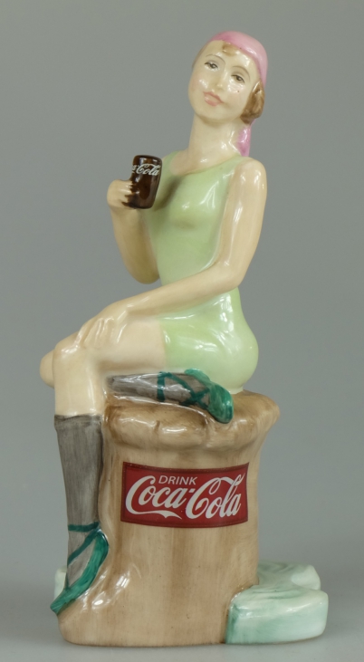 Appraisal: Royal Doulton Advertising figure Coca Cola Bathing Belle MCL