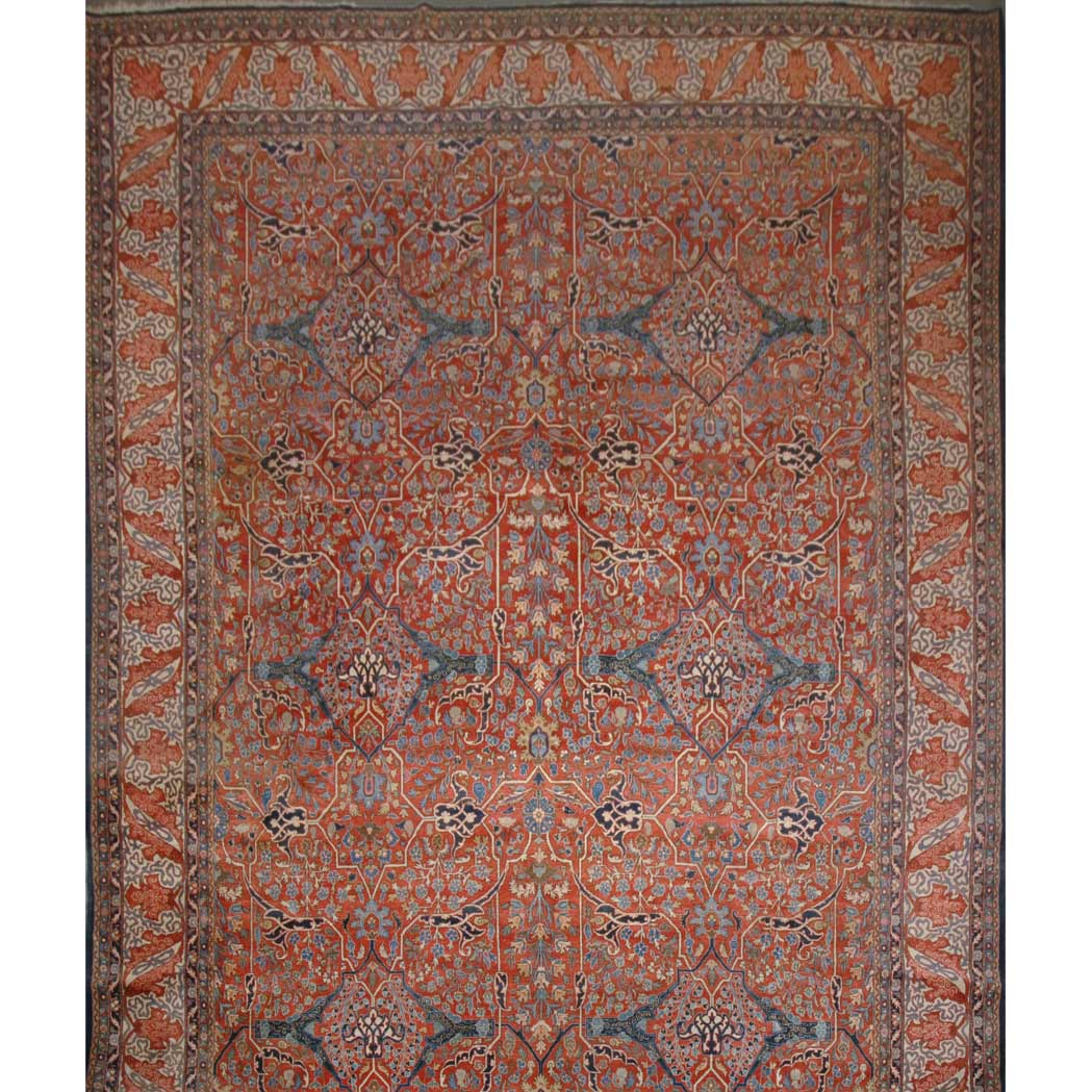 Appraisal: Kashan Carpet Central Persia second quarter of the th century