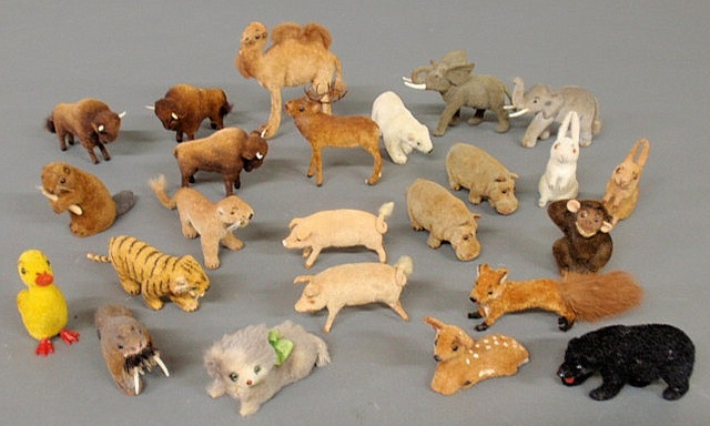 Appraisal: Group of Handwork West Germany animals approx pieces camel h