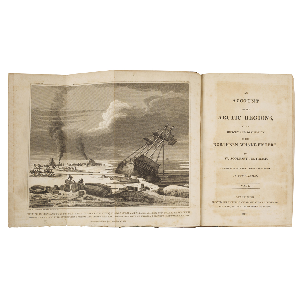 Appraisal: Scoresby William An Account of the Arctic Regions Edinburgh Archibald