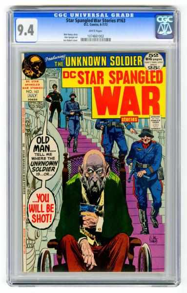 Appraisal: Star Spangled War Stories CGC Click for full description