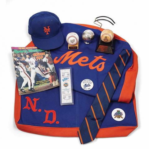 Appraisal: New York Mets An interesting group of the owner's memorabilia