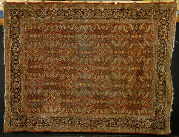 Appraisal: - Persian Carpet Persian carpet ' x ' Provenance From