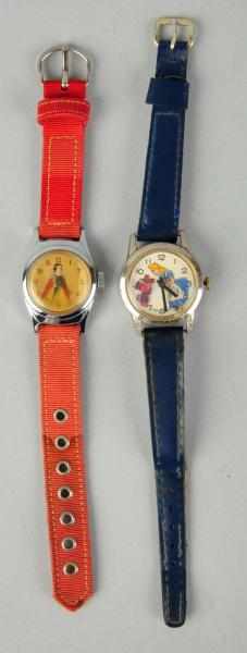 Appraisal: Lot of Walt Disney Character Wrist Watches Includes one Snow