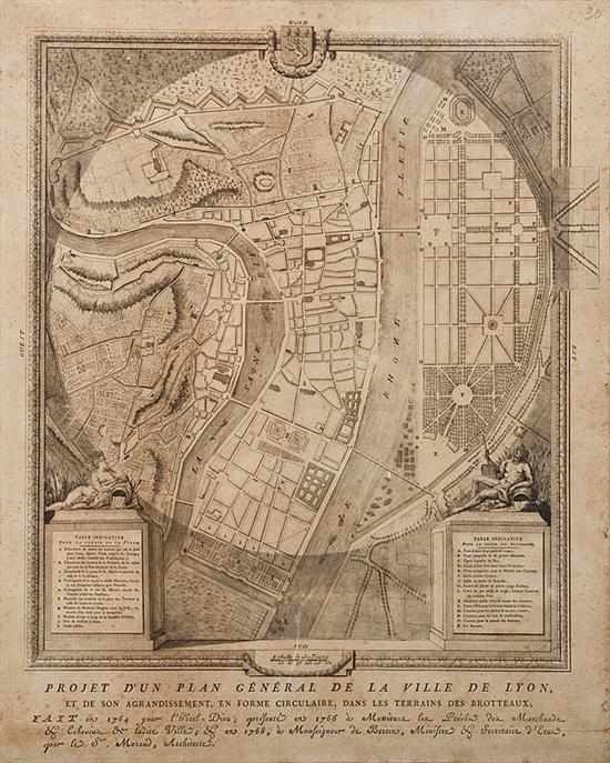 Appraisal: French and British city maps and plans including Paris and