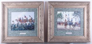 Appraisal: Mort Kunstler Civil War Prints Two One titled The High