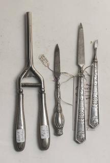 Appraisal: Sterling Silver Pcs Consisting of a Cuticle and File Set