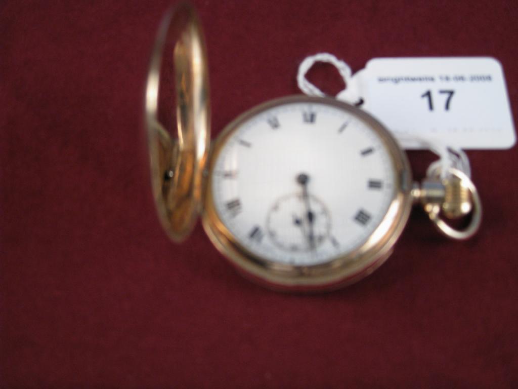 Appraisal: A George V ct gold cased Hunter Pocket Watch with