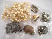 Appraisal: A mixed lot comprising assorted white metal tests silver jewellery