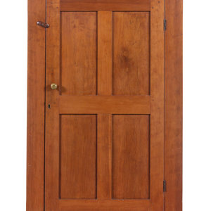 Appraisal: A Federal Style Cherrywood Low Cabinet th th Century Height