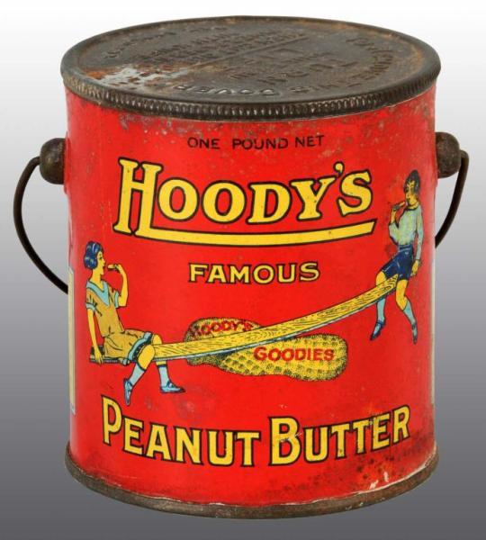 Appraisal: Hoody's Peanut Butter Pail Description Manufactured by the Hoody D