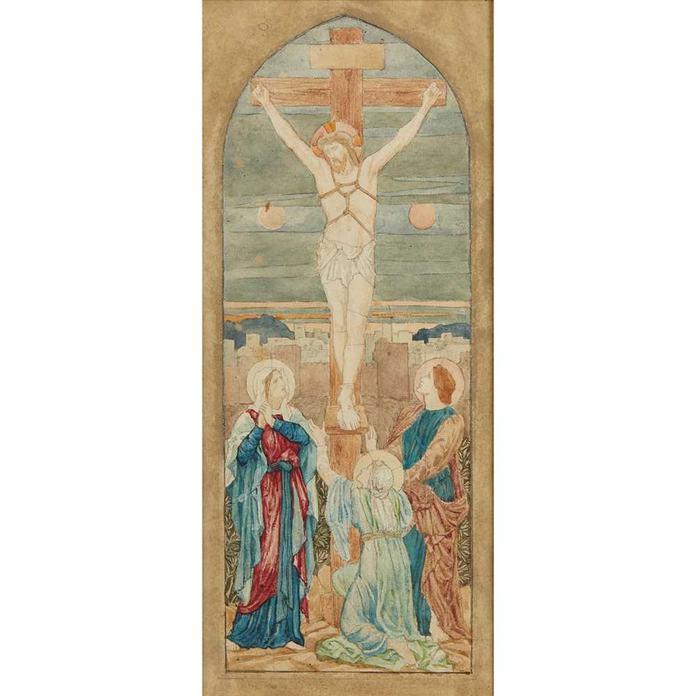 Appraisal: HENRY HOLIDAY BRITISH - DESIGN FROM REREDOS IN ENAMELS FOR