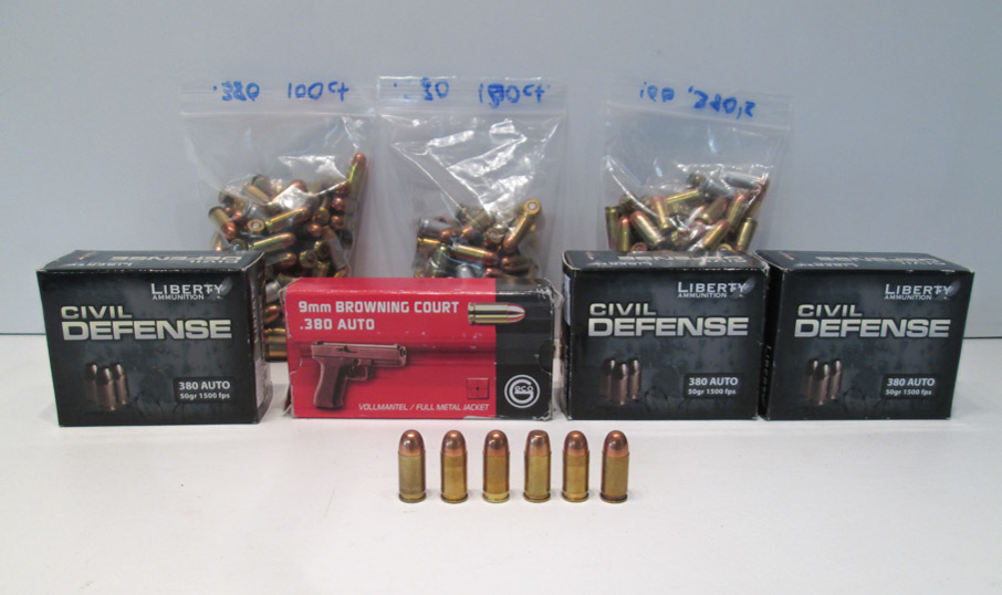 Appraisal: O ACP AMMUNITION rounds of loose mixed brand ammunition single