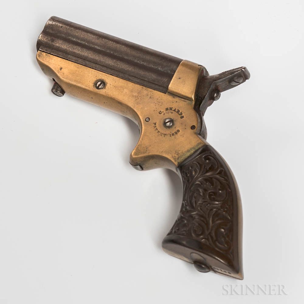 Appraisal: Sharps Model A Pepperbox Pistol Sharps Model A Pepperbox Pistol