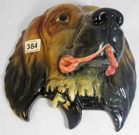 Appraisal: Beswick Dogs Head Large Wall Plaque