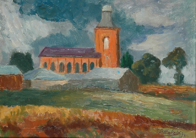 Appraisal: Roland Shakespeare Wakelin - St Matthews Windsor NSW oil on