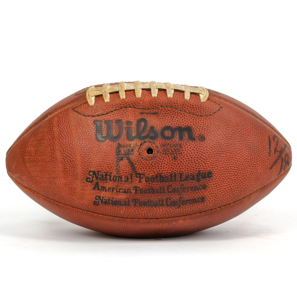 Appraisal: Senior Bowl game used football