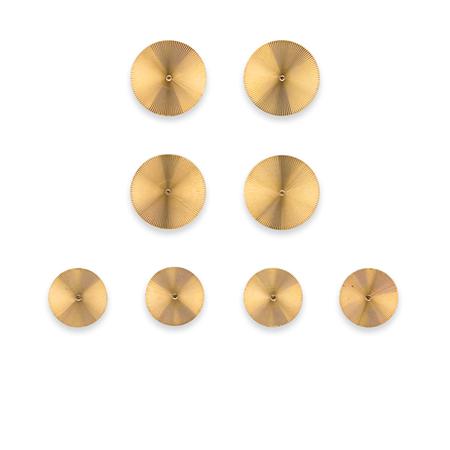 Appraisal: Gold Button Set Tiffany Co Estimate -