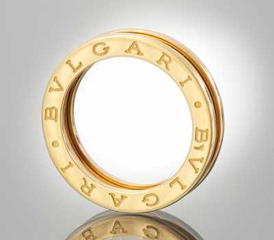 Appraisal: A Bulgari k Gold Ring From B Zero Collection k