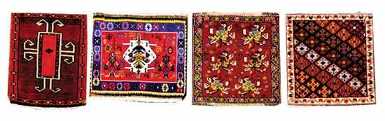 Appraisal: Persian Afshar carpets ' '' x ' '' pcs Back