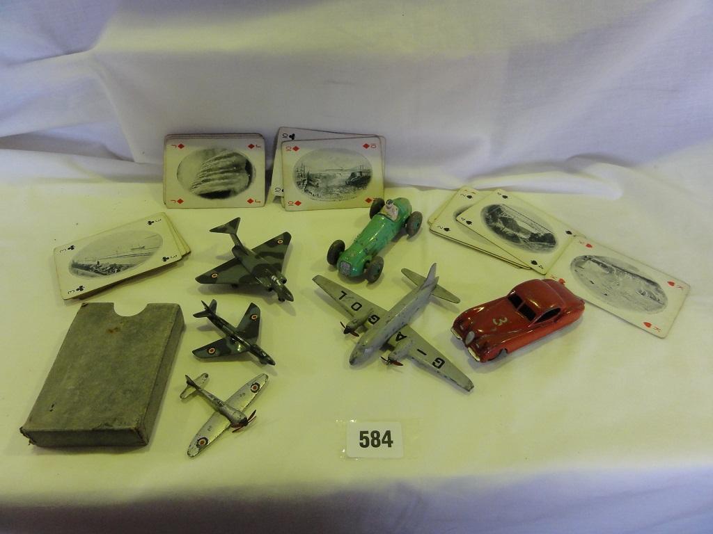 Appraisal: A small collection of Dinky toys including an HWM green