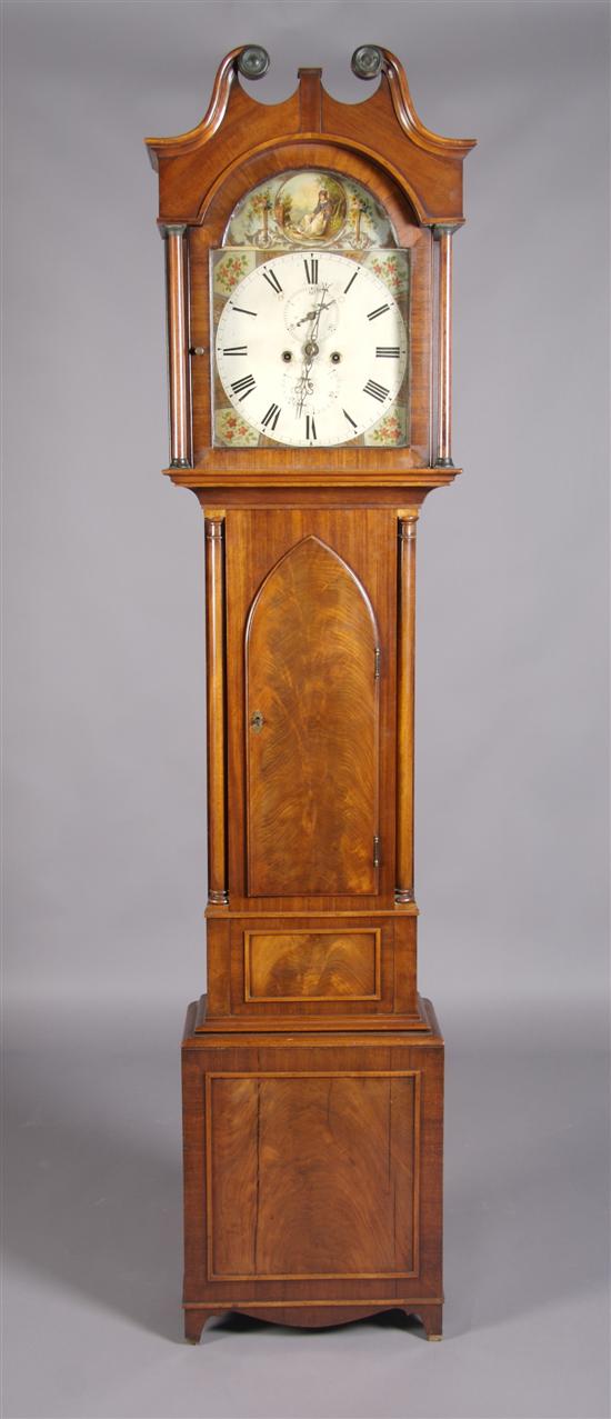 Appraisal: An American Tall Case Clock Height inches