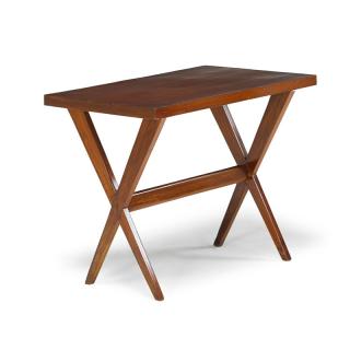 Appraisal: PIERRE JEANNERET Library table PIERRE JEANNERET - Library table from