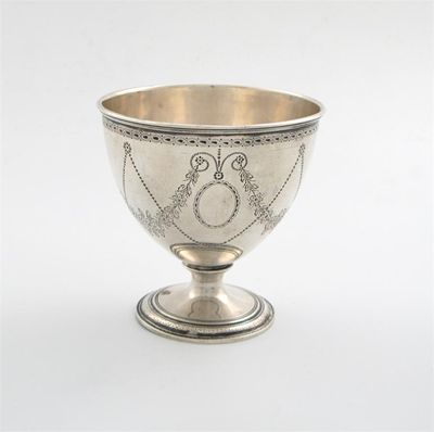 Appraisal: A late th early th century Scottish silver bowl by