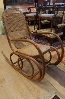 Appraisal: BENTWOOD ROCKER CHAIR