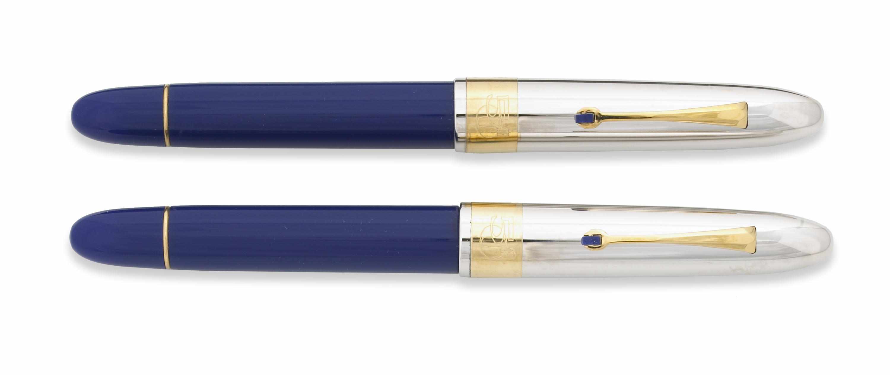 Appraisal: OMAS th Anniversary of Fountain Pen Hospital Blue barrel silver