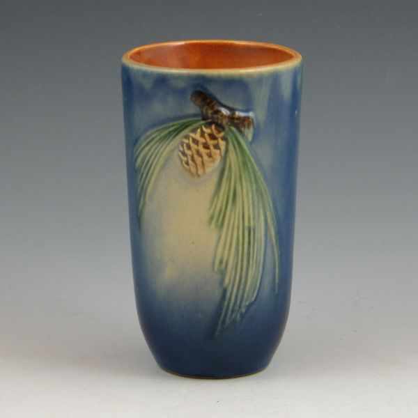 Appraisal: Roseville blue Pine Cone tumbler Marked Roseville USA - ''