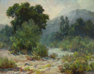 Appraisal: Jack Wilkinson Smith ''Big Tujunga'' signed lower left Jack Wilkinson