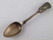 Appraisal: Irish silver A private die fiddle shape Practical Horticultural Society