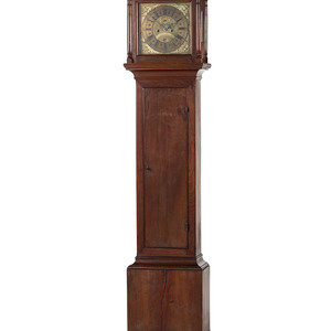 Appraisal: A William and Mary Walnut Tall Case Clock Peter Stretch