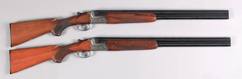 Appraisal: Pair of numbered Aguirre Aranzabal Spanish over and under shotguns