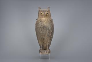 Appraisal: Great Horned Owl Decoy Herters Manufacturing Inc est s Great