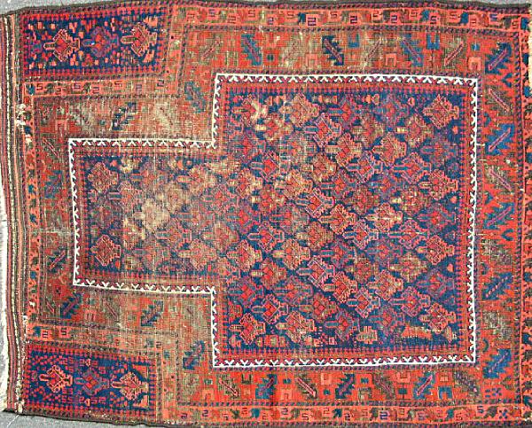 Appraisal: An Afghan rug size approximately ft in x ft in