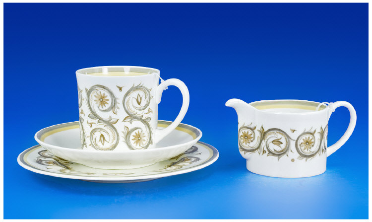 Appraisal: Wedgwood Susie Cooper Part Tea Service pieces