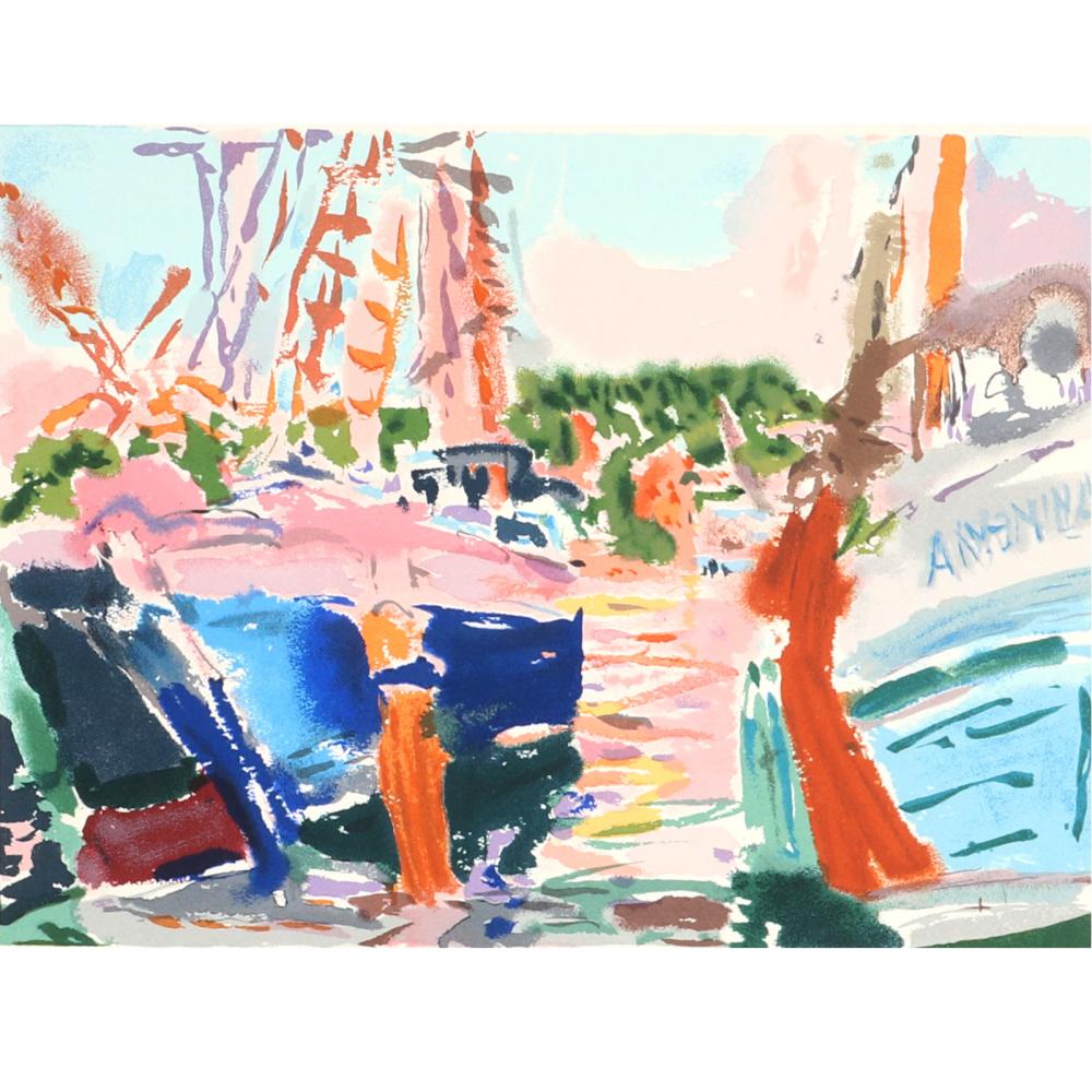 Appraisal: NELL BLAIR WALDEN BLAINE NEW YORK MASSACHUSETTS - FISHING BOATS