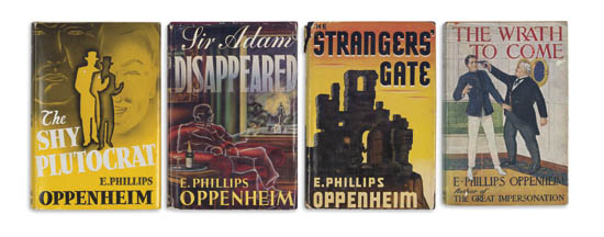 Appraisal: OPPENHEIM E PHILLIPS American First Editions Group of volumes vo