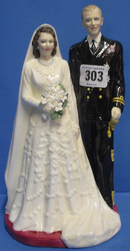 Appraisal: Royal Doulton Figure HM The Queen and HRH The Duke