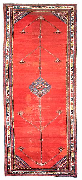 Appraisal: A Bakshaish long carpet Northwest Persia late th century size