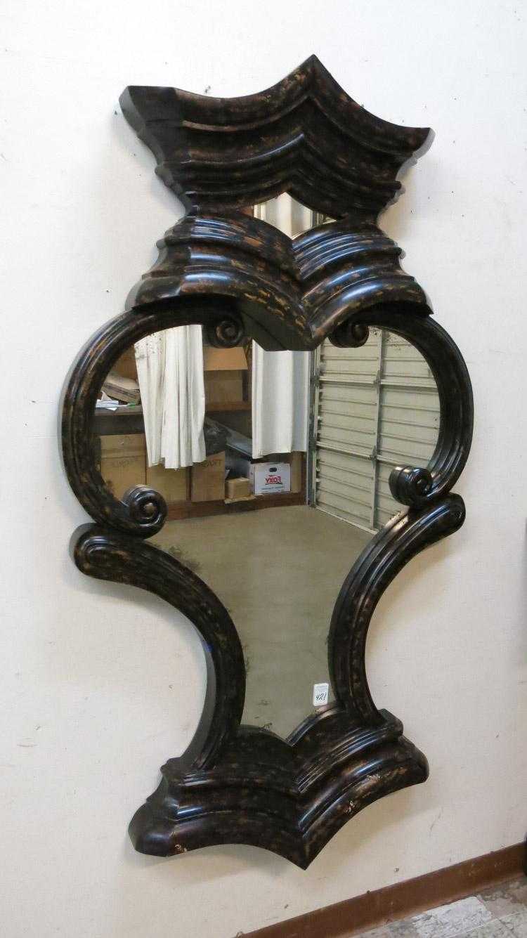 Appraisal: LARGE WALL MIRROR the Sandos mirror William Yeoward Collection by