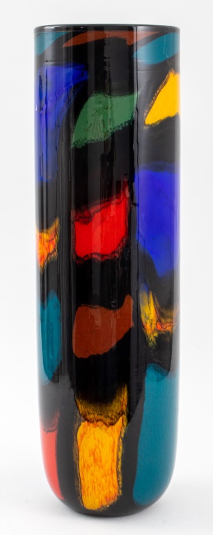 Appraisal: IOAN NEMTOI MODERN STUDIO ART GLASS VASE Ioan Nemtoi Romanian