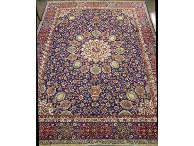 Appraisal: Oriental rug Persian Tabriz design ' x ' ca