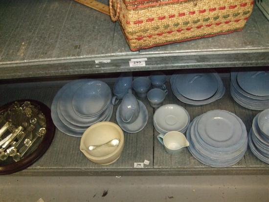 Appraisal: Sky Blue dinner service etc