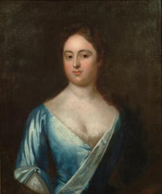 Appraisal: CIRCLE OF MICHAEL DAHL Portrait of Anna Washbourne half length