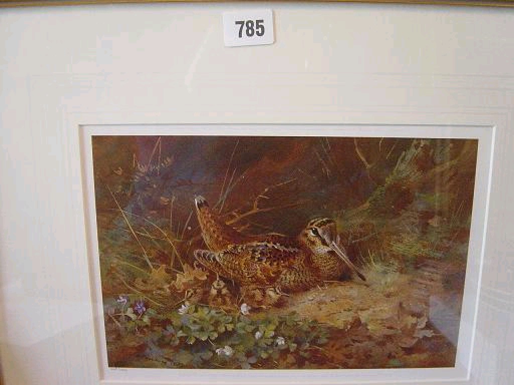 Appraisal: A set of coloured limited edition prints after Archibald Thorburn