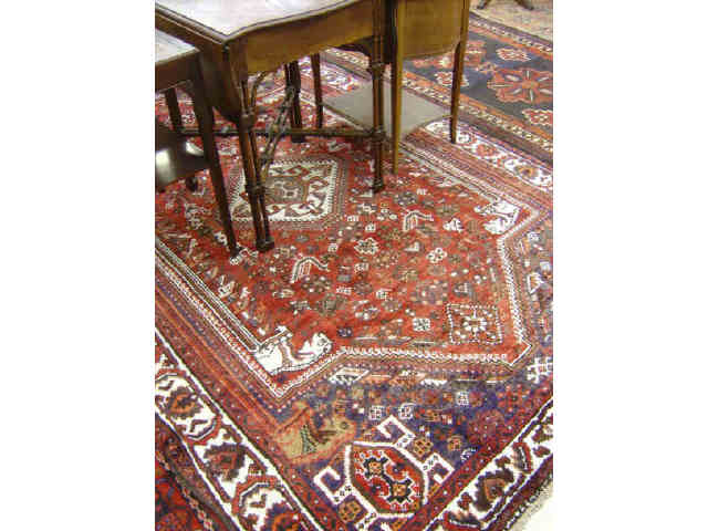 Appraisal: HANDMADE RUG - SHIRAZ - X