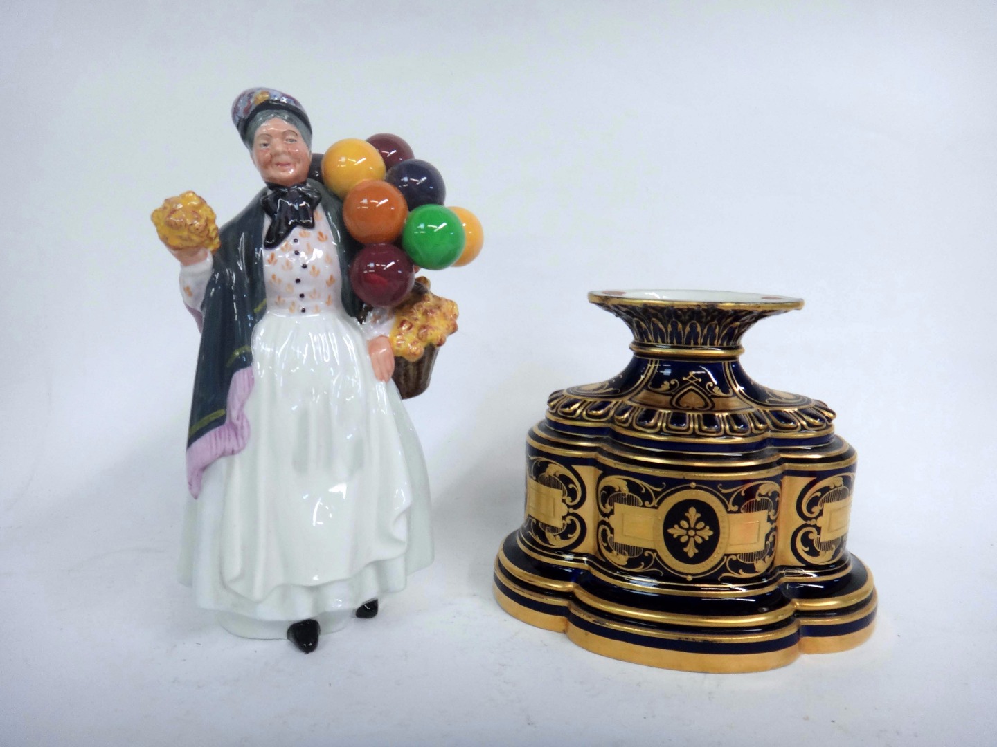 Appraisal: A Royal Doulton porcelain figure 'Biddy Penny Farthing' HN cm